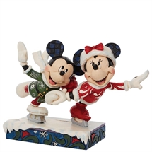 Disney Traditions - Minnie and Mickey Ice Skating